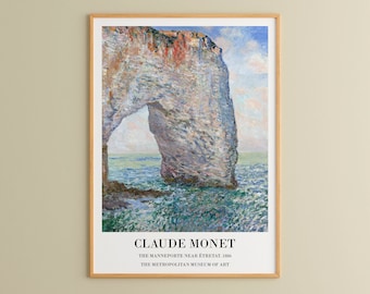 Claude Monet Art Print, Monet Paintings, Monet Wall Art, Art Nouveau Prints, Monet Exhibition Art, Monet Wall Decor, Modern Home Decor