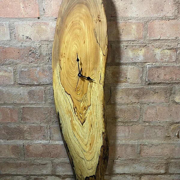 Live Edge Clock Etsy UK