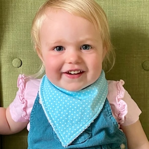 W&W Baby Bandana Bib Digital Downloadable PDF Sewing Pattern (0-12 months)