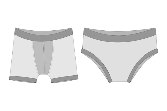 W&W Speedy Pants boxers and Briefs Digital Downloadable Sewing