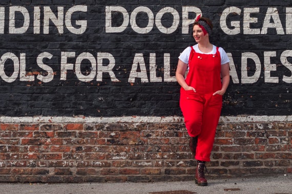 W\u0026W Heyday Dungarees overalls LADIES 