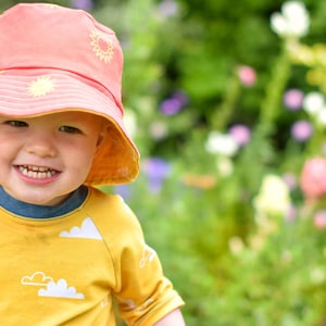 W&W Sandcastle Bucket Hat Digital Downloadable PDF Sewing Pattern Newborn XL Adult image 1