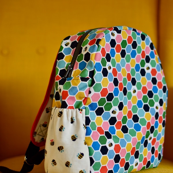 W&W Back to Cool Backpack Digital Downloadable PDF Sewing Pattern (Two Sizes)