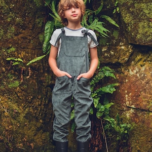 W&W Heyday Dungarees (Overalls) CHILD Digital Downloadable PDF Sewing Pattern (0-3m - Age 12)
