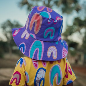 W&W Sandcastle Bucket Hat Digital Downloadable PDF Sewing Pattern Newborn XL Adult image 8