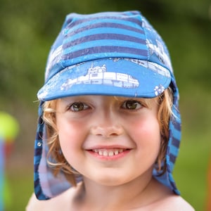 W&W Pool Party Sun Hat Digital Downloadable PDF Sewing Pattern: Newborn - xl Adult (11 Sizes)