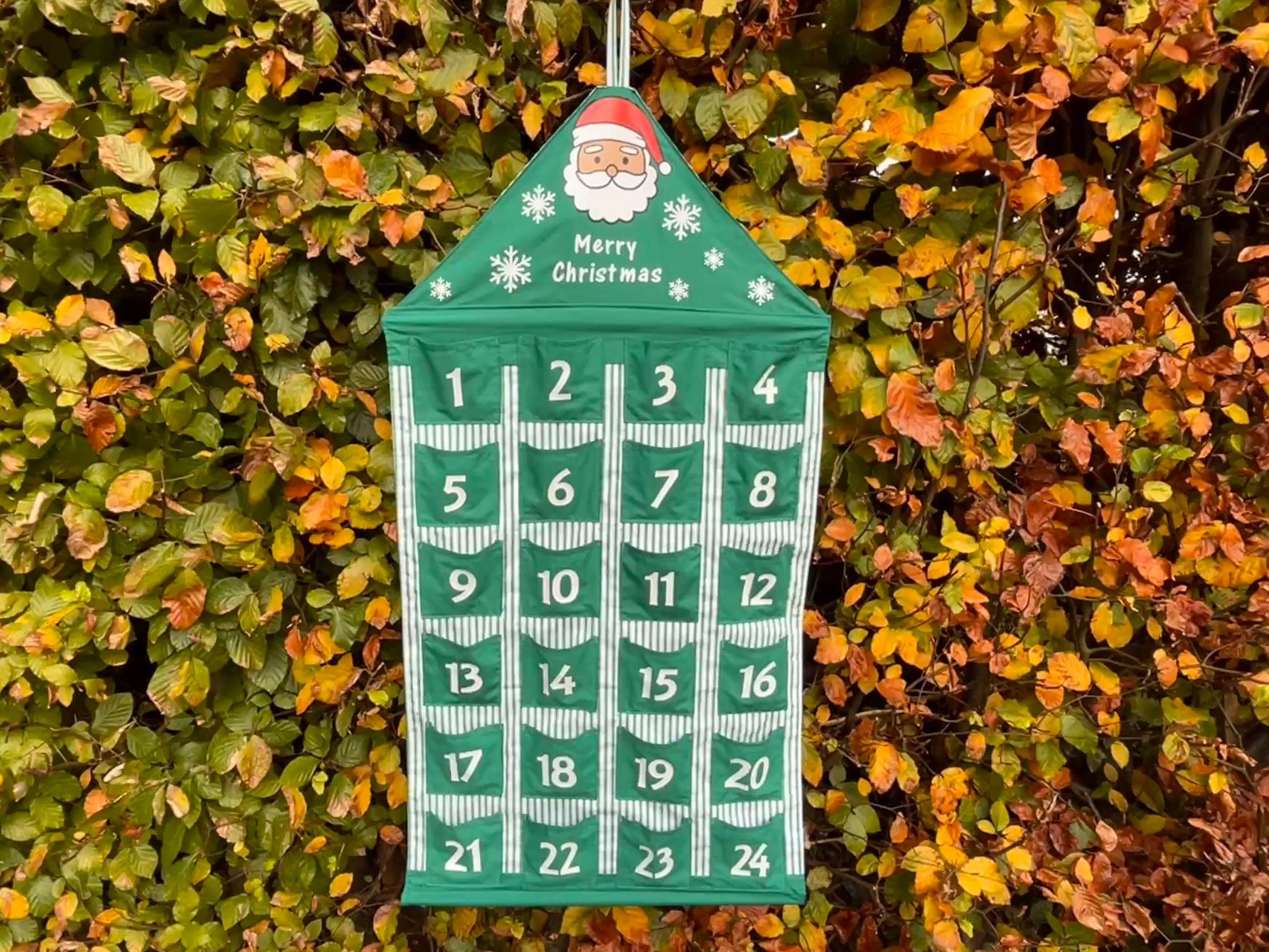 W&W-adventskalender Digitale downloadbare pdf-naaipatroon