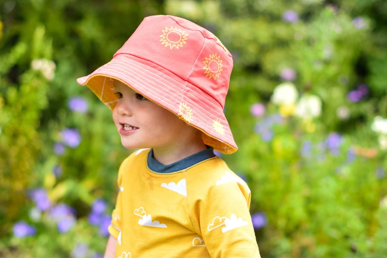 W&W Sandcastle Bucket Hat Digital Downloadable PDF Sewing Pattern Newborn XL Adult image 7