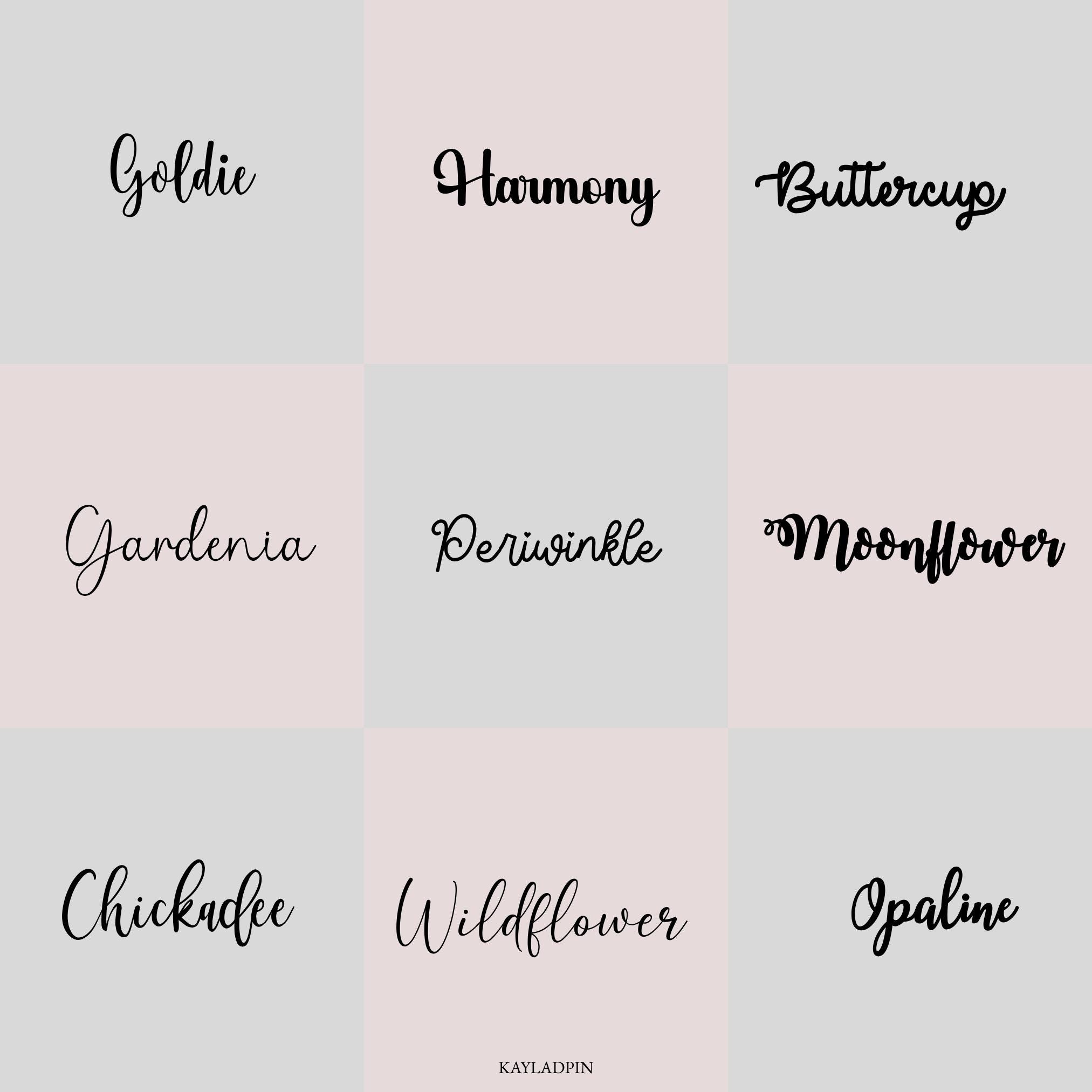 27+ Laser Fonts, Connected Letter Fonts: Laser Cutting & Cricut Font ...