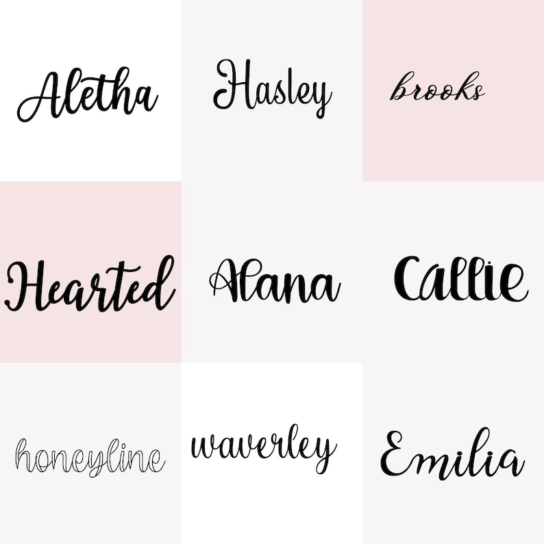 Script Lettering All Connected Bundle Laser Fonts 80+ Connected Letter Fonts: Laser Cutting & Cricut ...