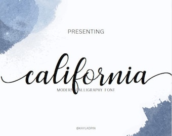 Elegant Handwritten Font with Swashes: Cricut & Commercial Use