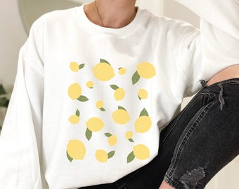 lemon print cardigan
