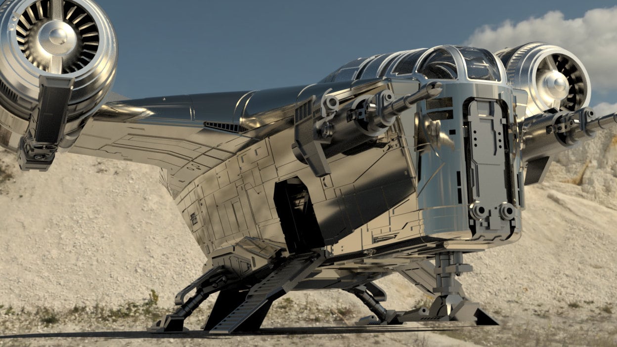 Star wars razor crest ship sale