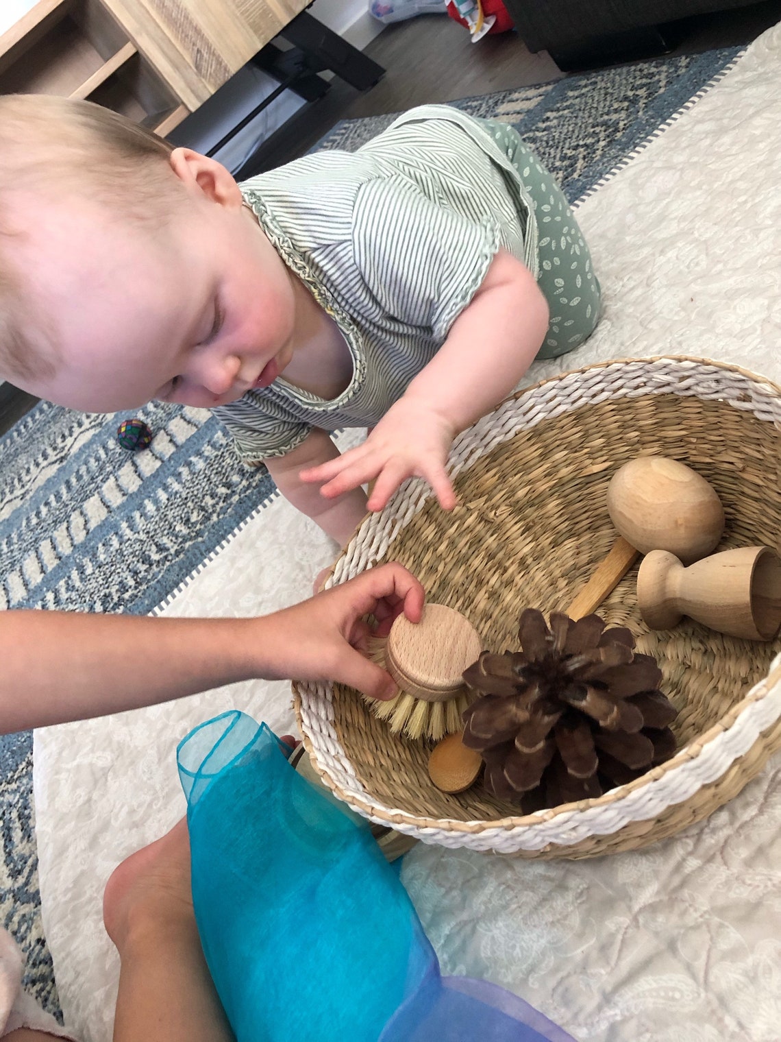 Baby Treasure Basket Etsy