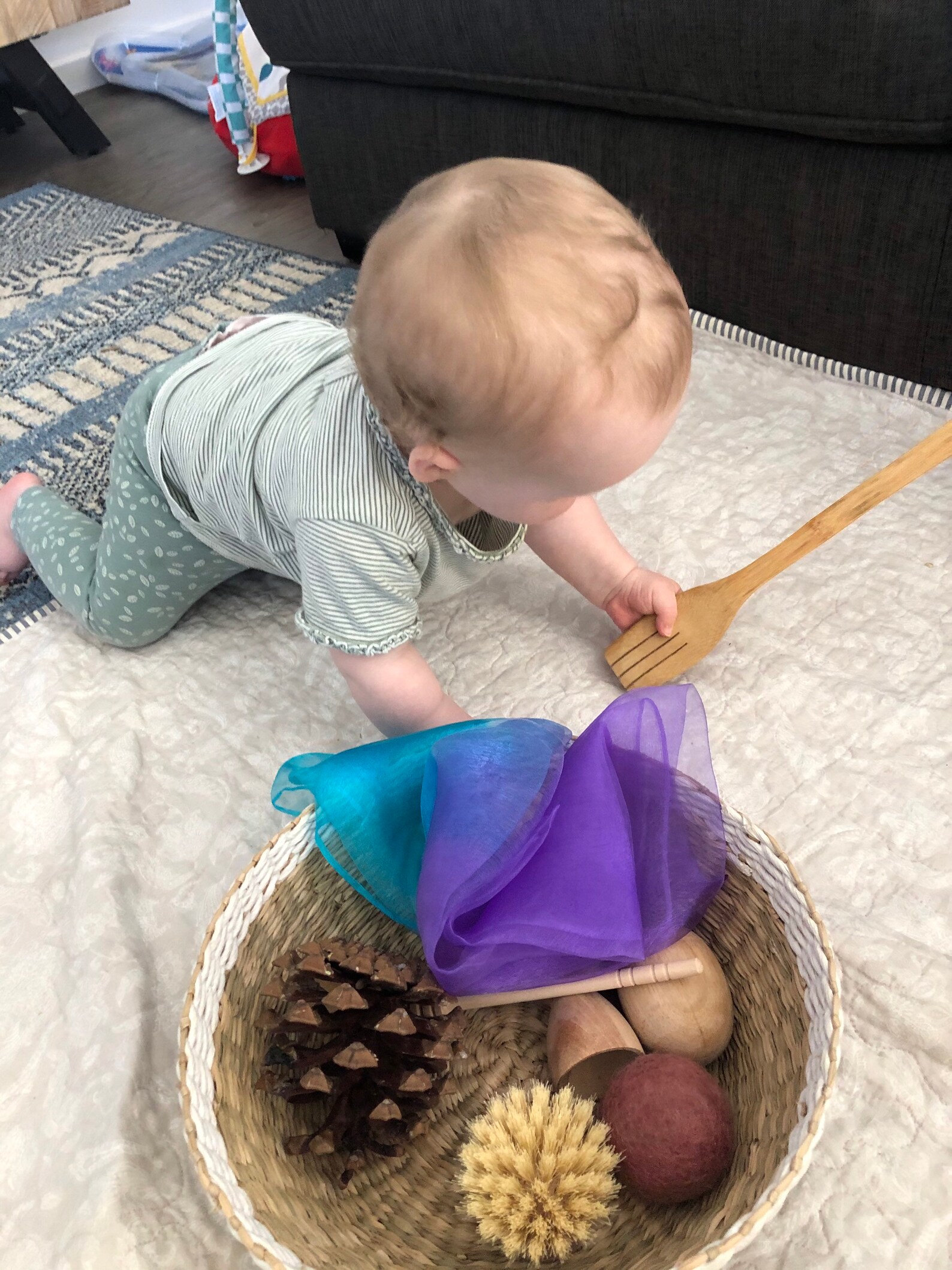 Baby Treasure Basket Etsy