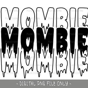 Mombie, Halloween SVG, PNG, DXF- Spooky Mama, Halloween Mom Svg, Png ...