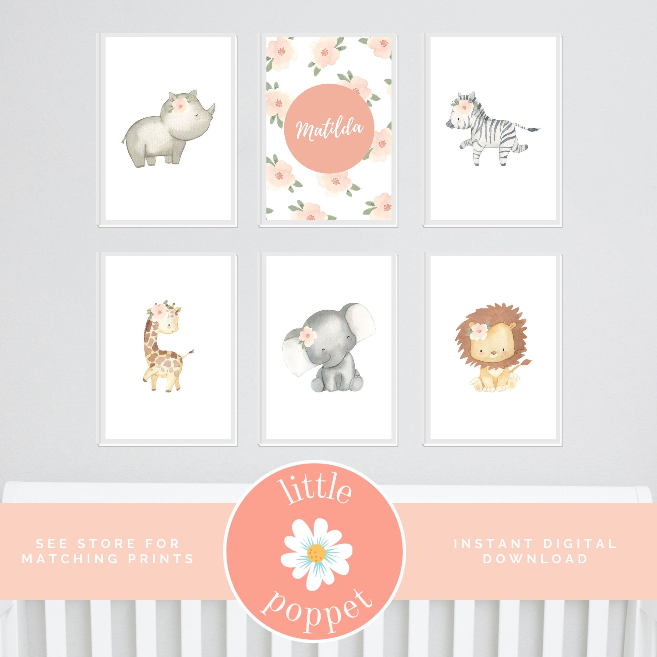 Baby Zebra Kinderzimmer Dekor Zebra Kinderzimmer Druck | Etsy