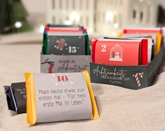 Calendario de Adviento de Mindfulness con Banderola Deportiva Ritter - Imprime y Crea Tú Mismo - Último Minuto - Hazlo Tú Mismo
