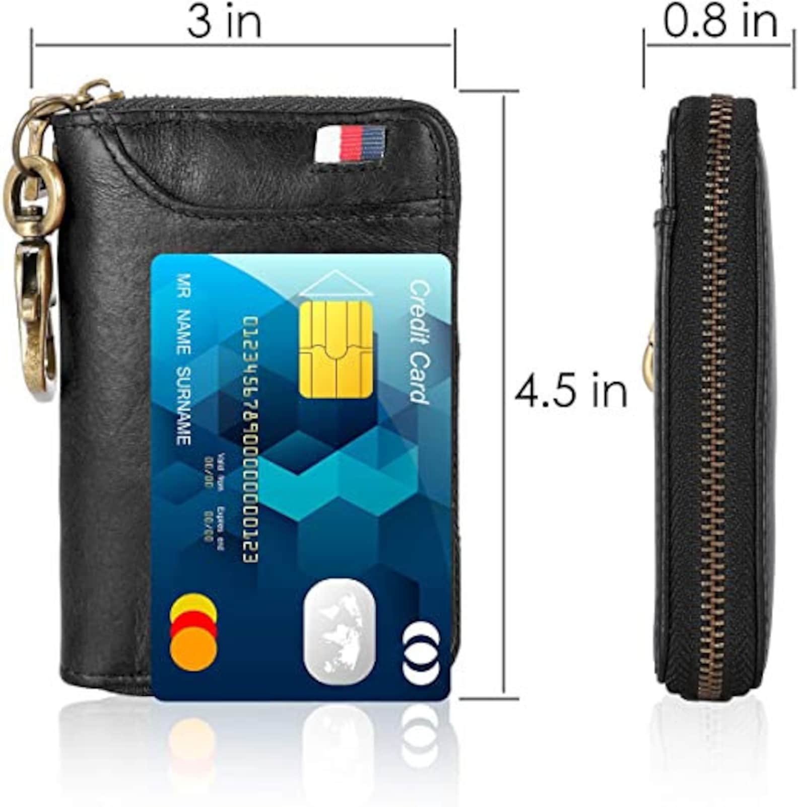 Key Case Car Key Holder Wallet Genuine Leather with RFID Etsy