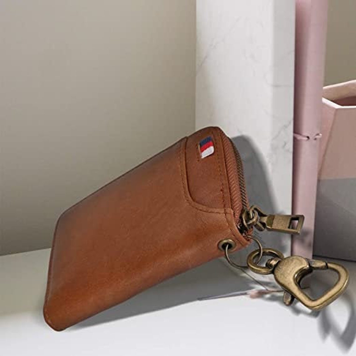 Key Case Car Key Holder Wallet Genuine Leather with RFID Etsy