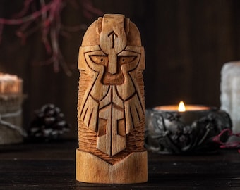 Dio Thor, figura Thor, statua Thor Norse, statua vichinga, dei norreni, pagano norreno, asatru