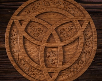 Celtic Altar Board, Pagan Altar Decor, Witchcraft Board, Altar stand, Altar board, Witch altar, Occult decor