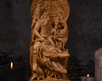 Agares Goetia Demon, Agares Duke statue, Agares Goetia Duke, Demonology figure, Goetia demon, pagan altar, pagan statue