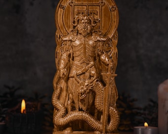 Botis Goetia Demon, Botis statue, Demonology figure, Goetia demon, pagan altar, pagan statue, occult statue