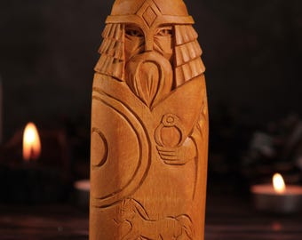 Hermod statue, Hermod Norse statue, Hermod statue, viking statue, norse gods, norse pagan, Hermod god