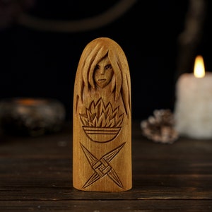 Brigid statue, Brigid Irish Goddess, Brigid Celtic Goddess, Celtic gods, Brigid statue, pagan altar, celtic pantheon