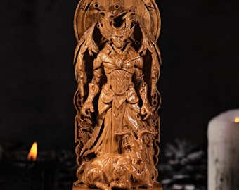 アザゼル像、悪魔の像、堕天使像、悪魔ルシファーオカルト装飾、悪魔の