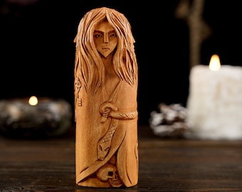 Hecate Statue, Hecate Greek Goddess, Hekate goddess, greek gods, pagan statue, greek altar, greek figure