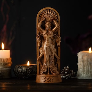Sol Norse Goddess, Sunna Viking statue, Norse Goddess, Asatru, paganism religion, sun goddess