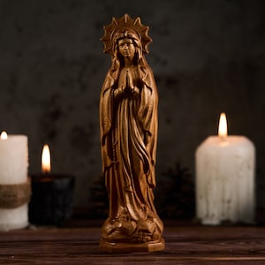 Virgin Mary statue, Virgin Mary icon, Mother Mary figure, Madonna statue, our lady of lourdes statue, Lady of Guadalupe, Catholic statue