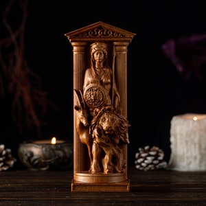 Arabian Goddess Allat, Arabian Goddess figure, arabian god, muslim figure, pagan altar, religious figure