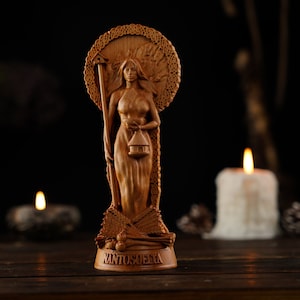 Nantosuelta Celtic Goddess, Nantosuelta Celtic statue, celtyccy bogowie, celtycki poganin, pogańska statuetka
