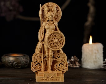 Valkyrie statue, Valkyrie Norse Goddess, norse gods, pagan statue, norse pagan, viking statue, scandinavian