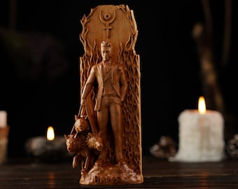 Hades Greek God in Costume, Hades Figure, Hades figure, greek pantheon, greek gods, pagan statue
