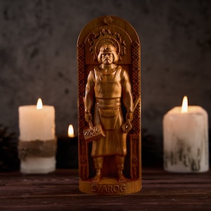 Svarog Slavic God, Svarog Slavic statue, Svarog Slavic God, Slavic pagan, Slavic statue, slavic pantheon, slavic idol, svarog idol