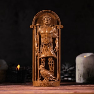 Jupiter Roman God, Jupiter Roman Figure, pagan statue, roman statue, roman god, pagan altar