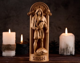 Saturn Roman God, Saturn Roman Figure, pagan statue, roman statue, roman god, pagan altar