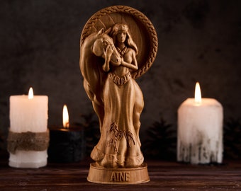 Aine Goddess, Aine Irish Goddess, Aine Celtic Goddess, celtic goddess, aine statue, pagan altar, celtic pagan