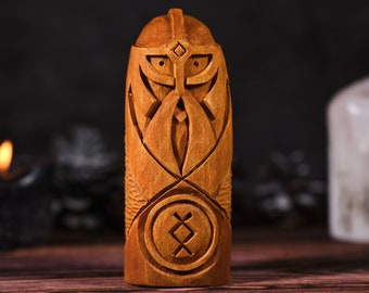 Freyr Gott Figur, Freyr Gott Statue, Wikinger Statue, Freyr Gott, heidnischer Altar, Asatru, nordische Götter