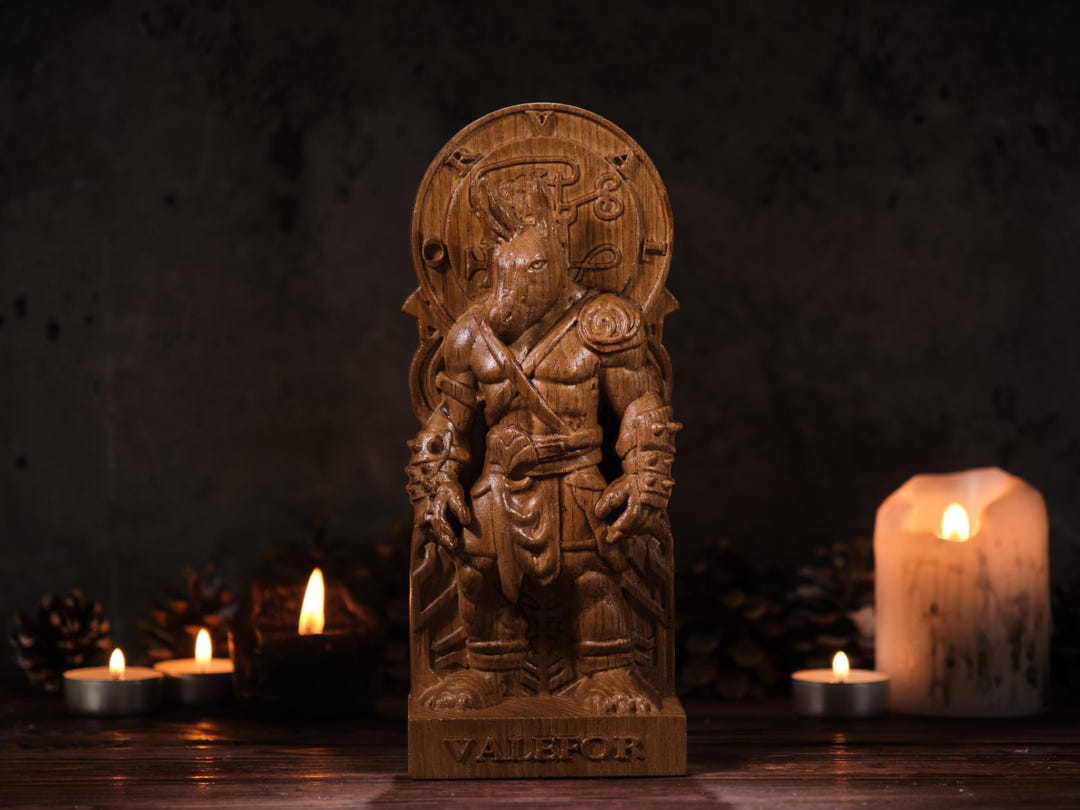 Valefor Duke Demon Statue, Valefor Duke Statue, Valefor Duke Goetia, Demonology Figure, Goetia Demon, Pagan Altar, Pagan Statue - Etsy Canada