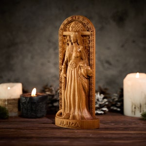 Al Uzza Arabian Goddess, Al-uzza Statue, Arabian Goddess Figure ...