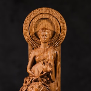 Griekse godin Circe, Griekse figuur Circe, Griekse goden, heidens standbeeld, Grieks standbeeld afbeelding 2