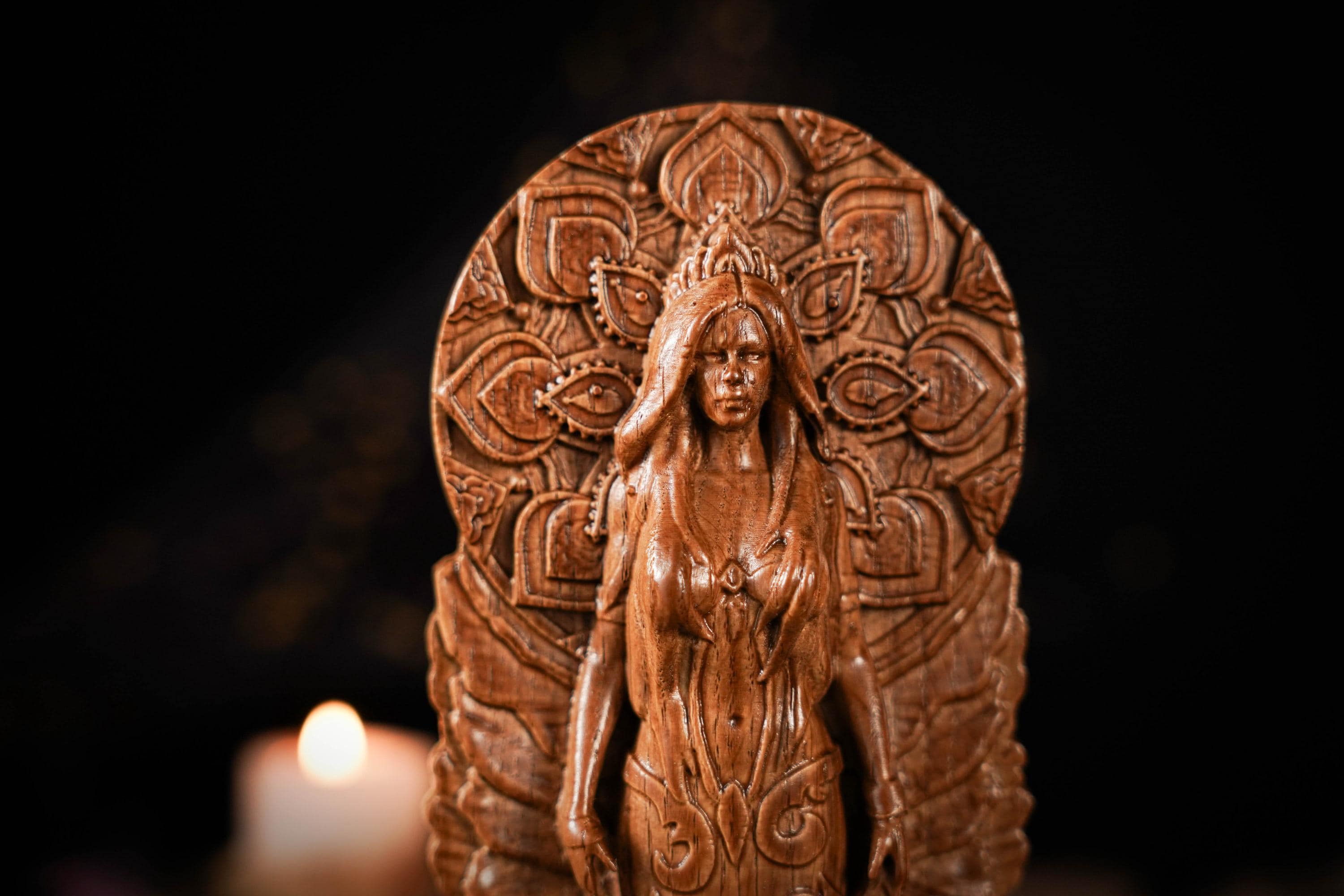 Atargatis Goddess Statue, Syrian Fertility Goddess, Mermaid Deity ...
