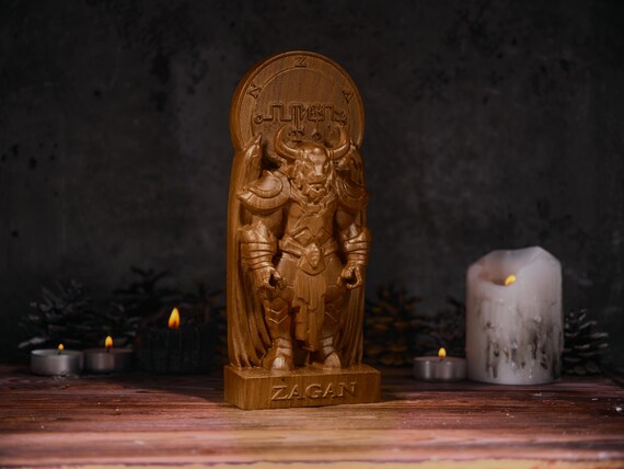 ザガン王の悪魔、ザガン王の像、ザガン・ゴエティア王、悪魔学の図像