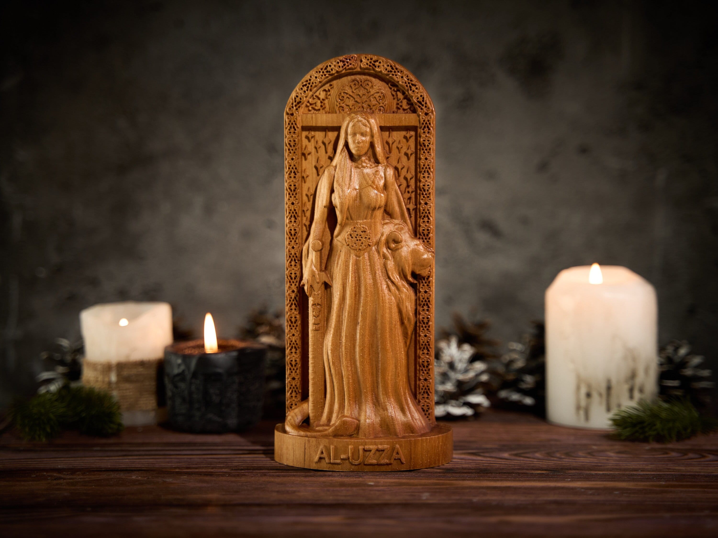 Al Uzza Arabian Goddess, Al-uzza Statue, Arabian Goddess Figure