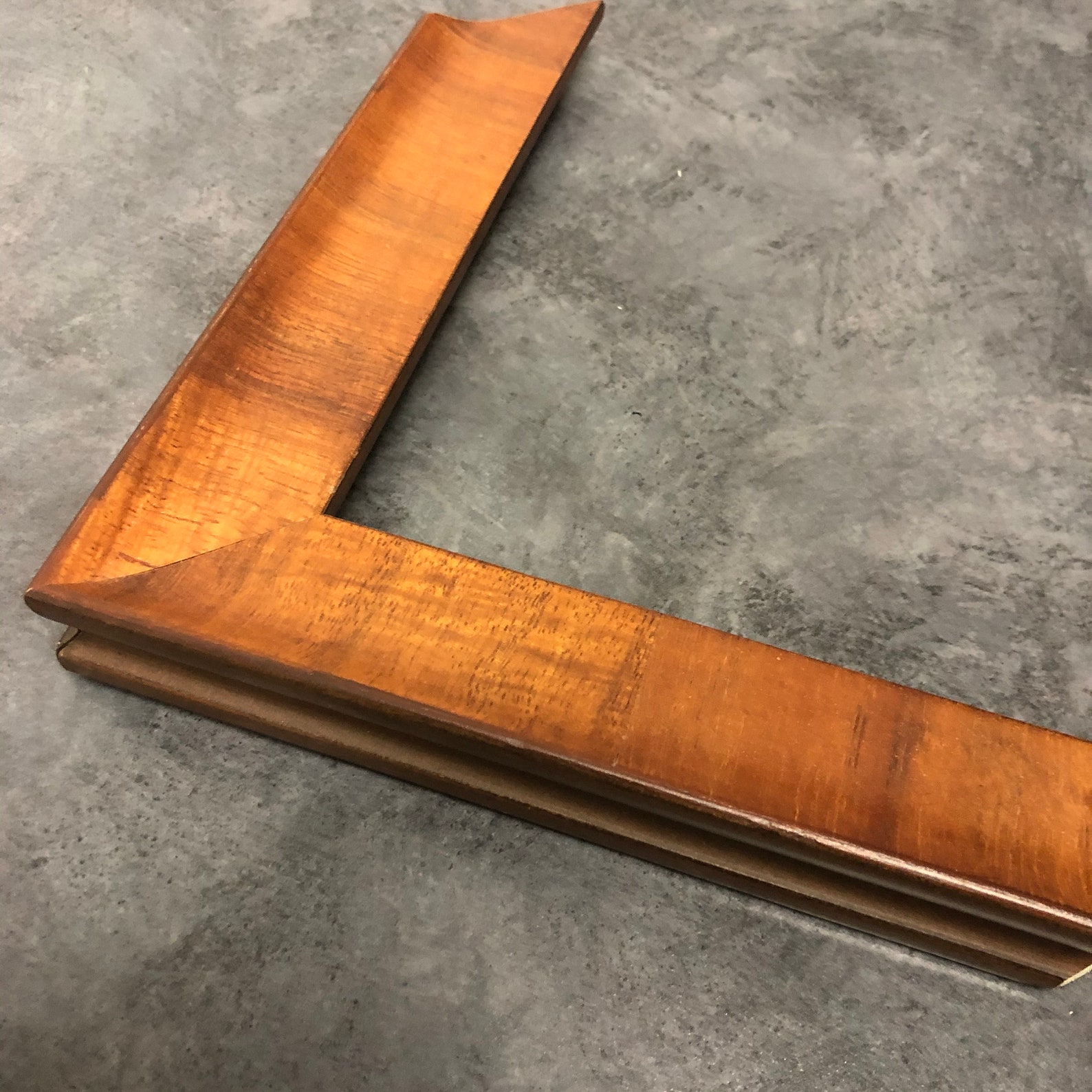 Koa Wood Custom Picture Frame 1 1/4 wide Crossgrain Etsy